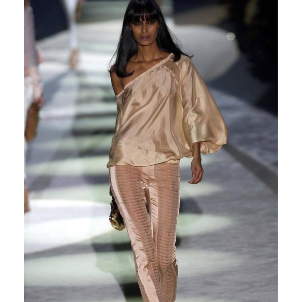 Gucci by Tom Ford Silk pants - Picture 1 of 6